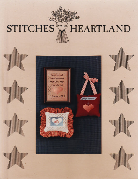 Stitchs From The Heartland Forget Me Not cross stitch pattern