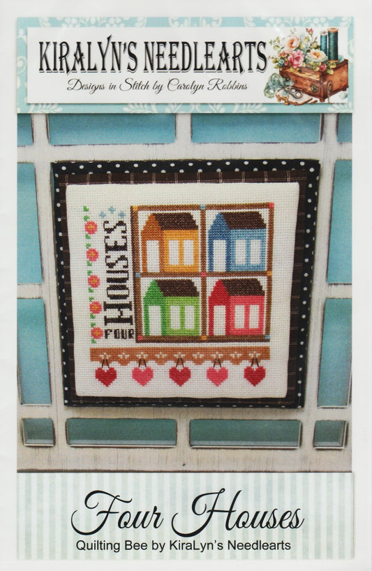 Kiralyn's Needlearts Four Houses cross stitch pattern