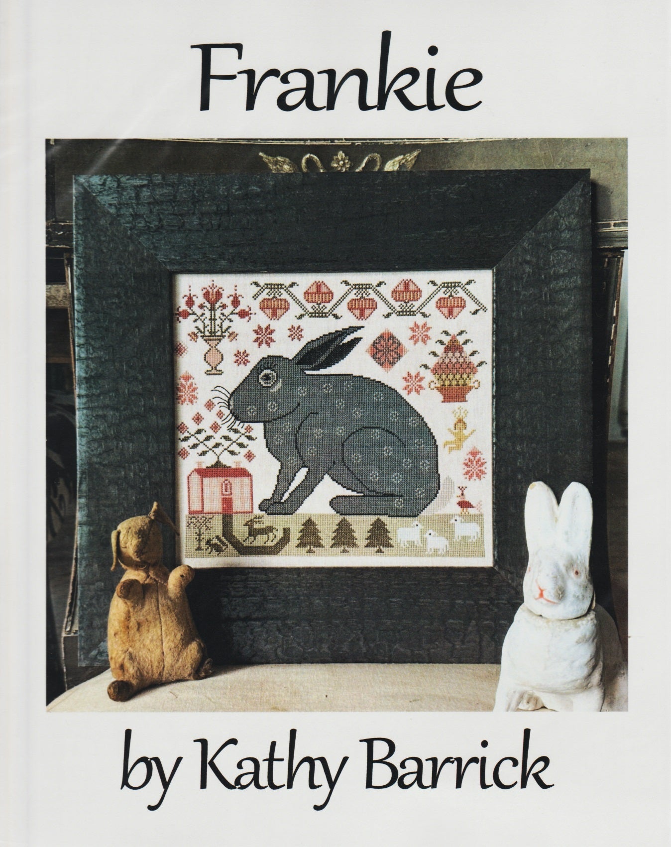 Kathy Barrick Frankie cross stitch bunny pattern