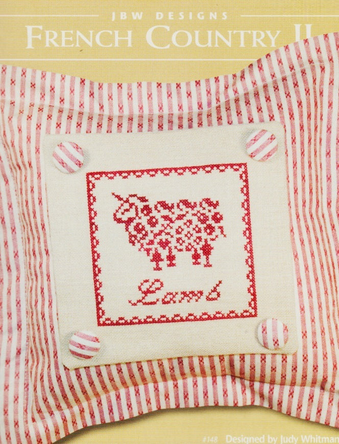 JBW French Country Lamb 148 cross stitch pattern