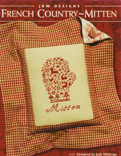 JBW Designs French Country Mittens 168 cross stitch pattern