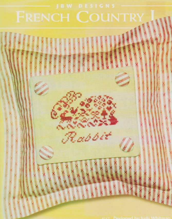 JBW French Country Rabbit 147 cross stitch pattern
