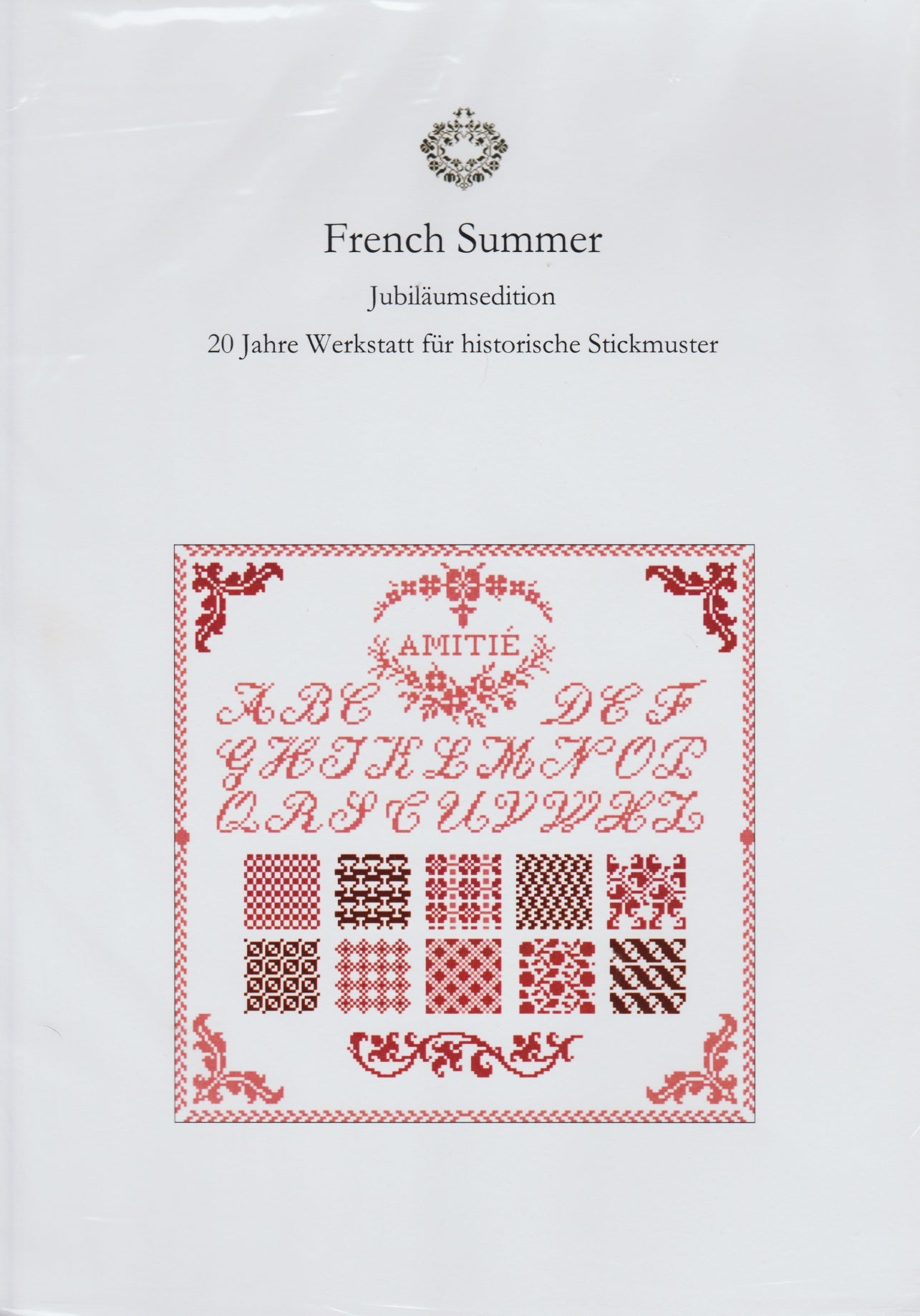 Historische Stickmuster French Summer cross stitch pattern