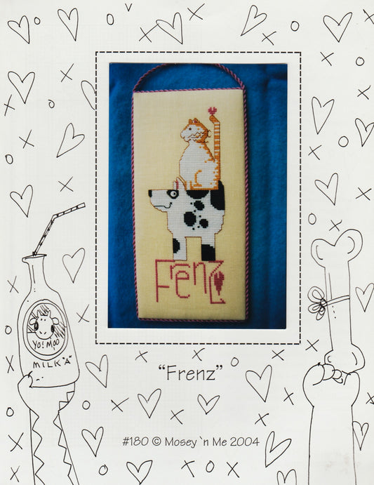 Mosey 'N Me Frenz 180 cross stitch pattern