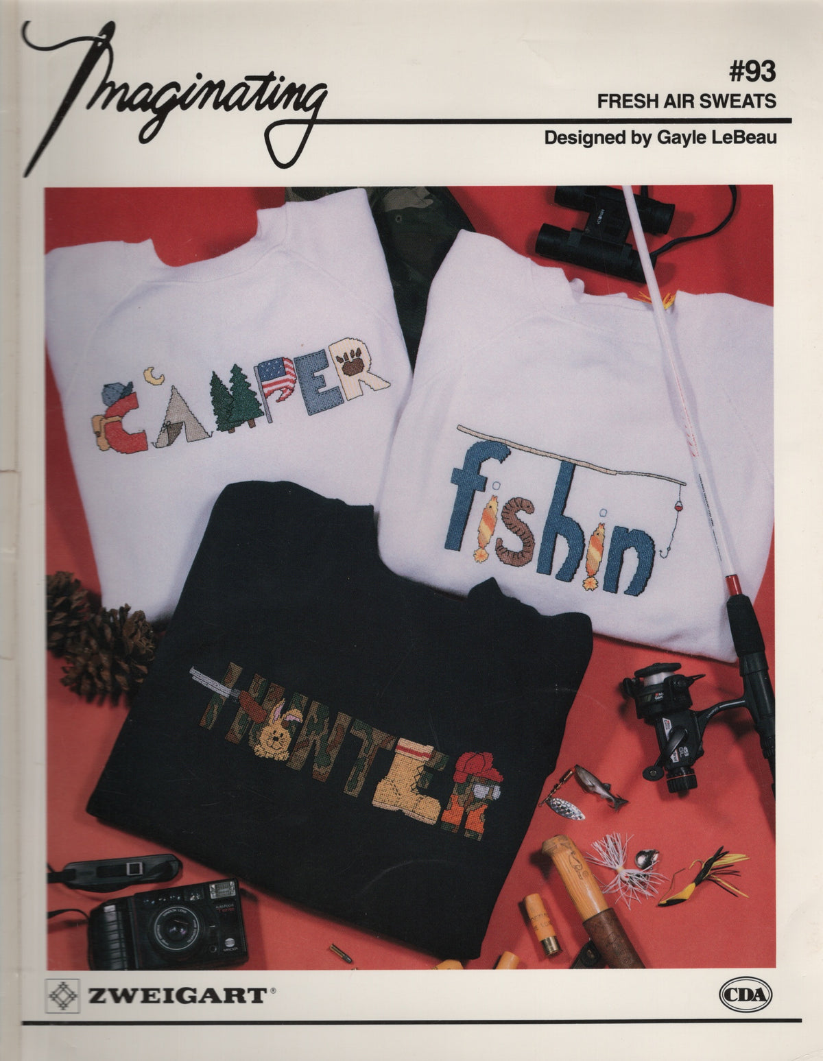 Imaginating Fresh Air Sweats 93 cross stitch pattern