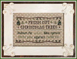 Country Cottage Needleworks Fresh Cut Christmas Trees CCN143 cross stitch pattern