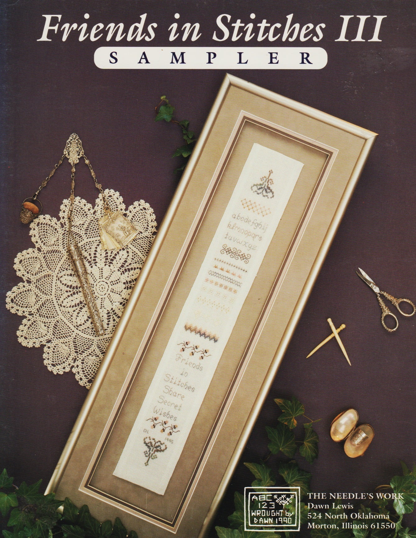 The Needle's Work Friends in Stitches III cross stitch pattern