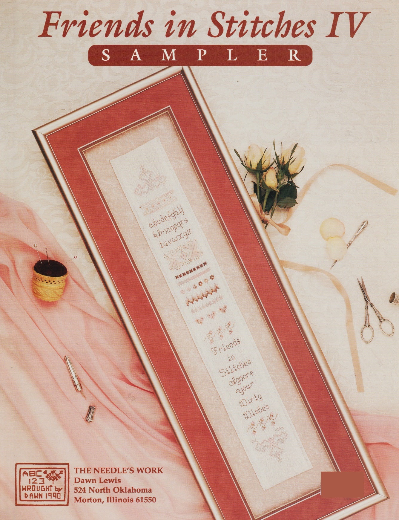 The Needle's Work Friends in Stitches IV cross stitch pattern