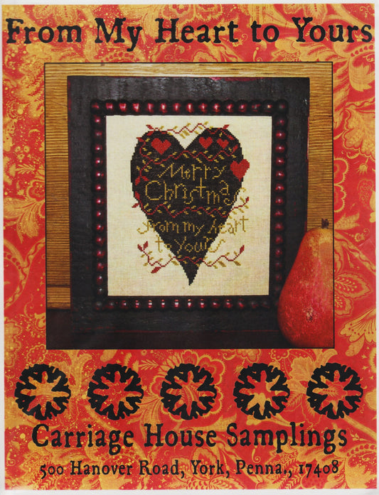 Carriage House Samplings From My Heart to Yours cross stitch pattern