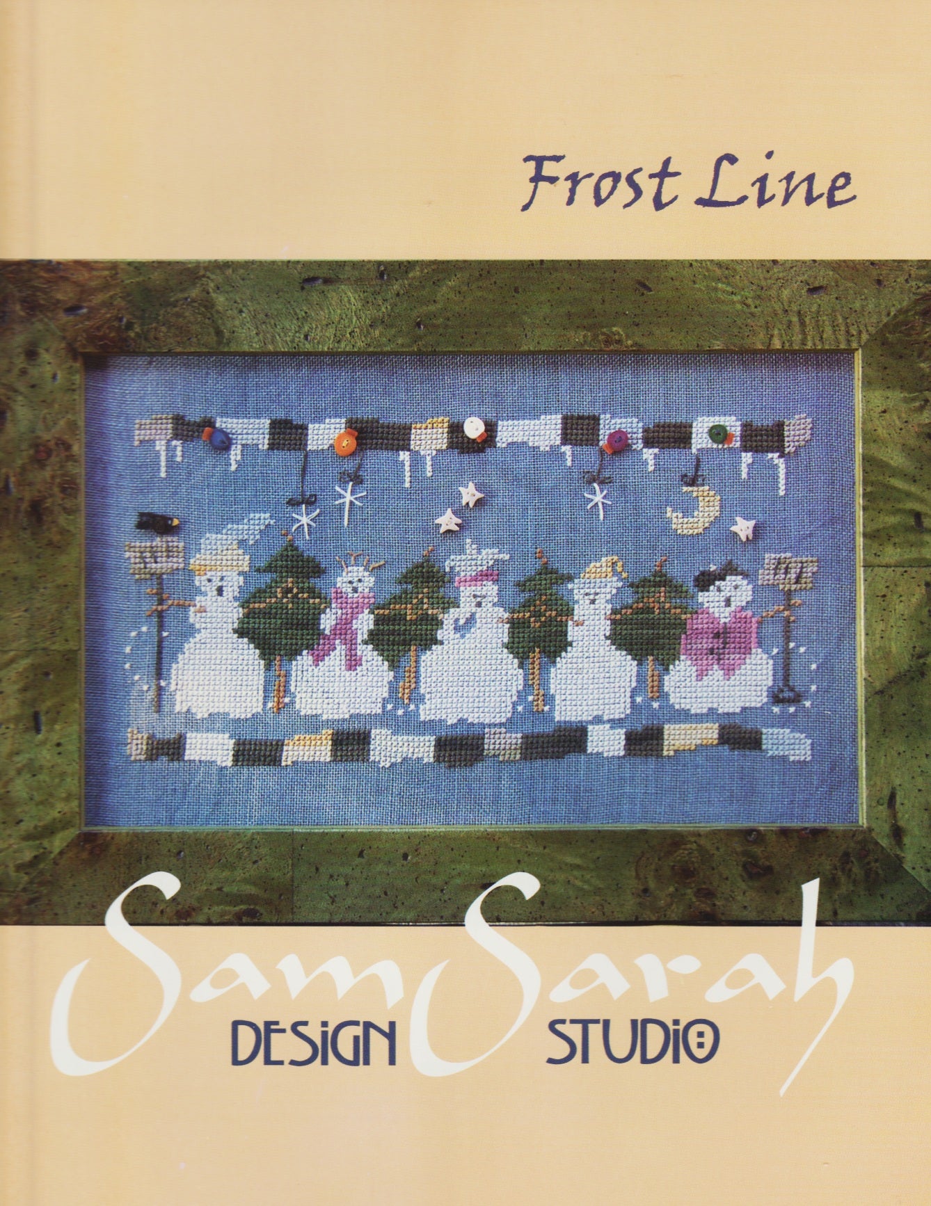 Sam Sarah Frost Line 8954 cross stitch pattern