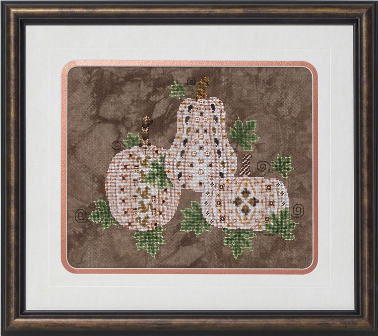 Glendon Place Glorious Gourds GP-300 cross stitch pattern