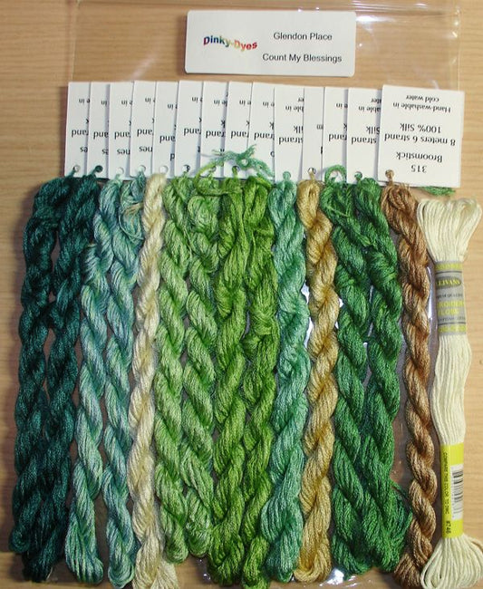 Glendon Place Count My Blessings GP-304F silk floss pack