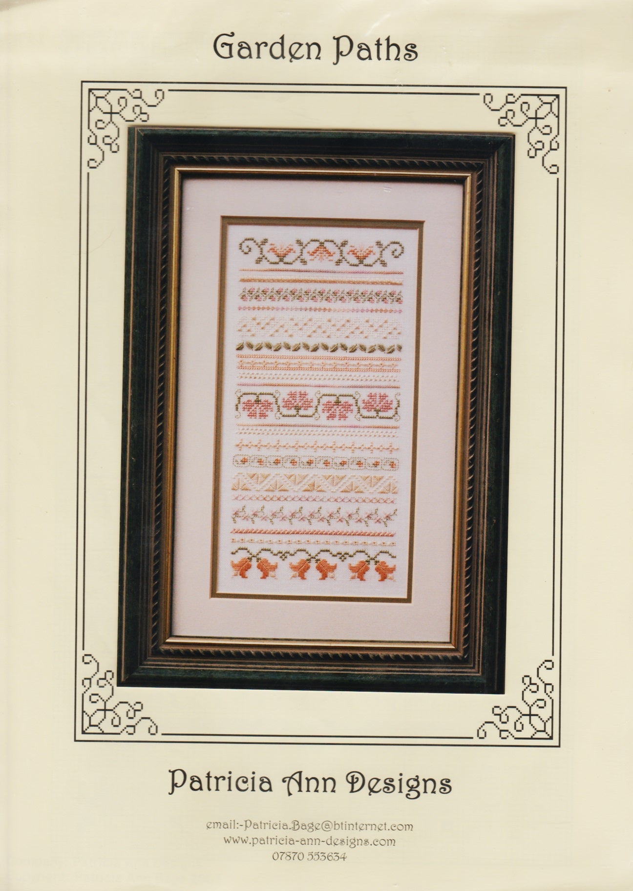 Printing Path Patterns Garden Paths pattern – Sandra's Stitch Stash
