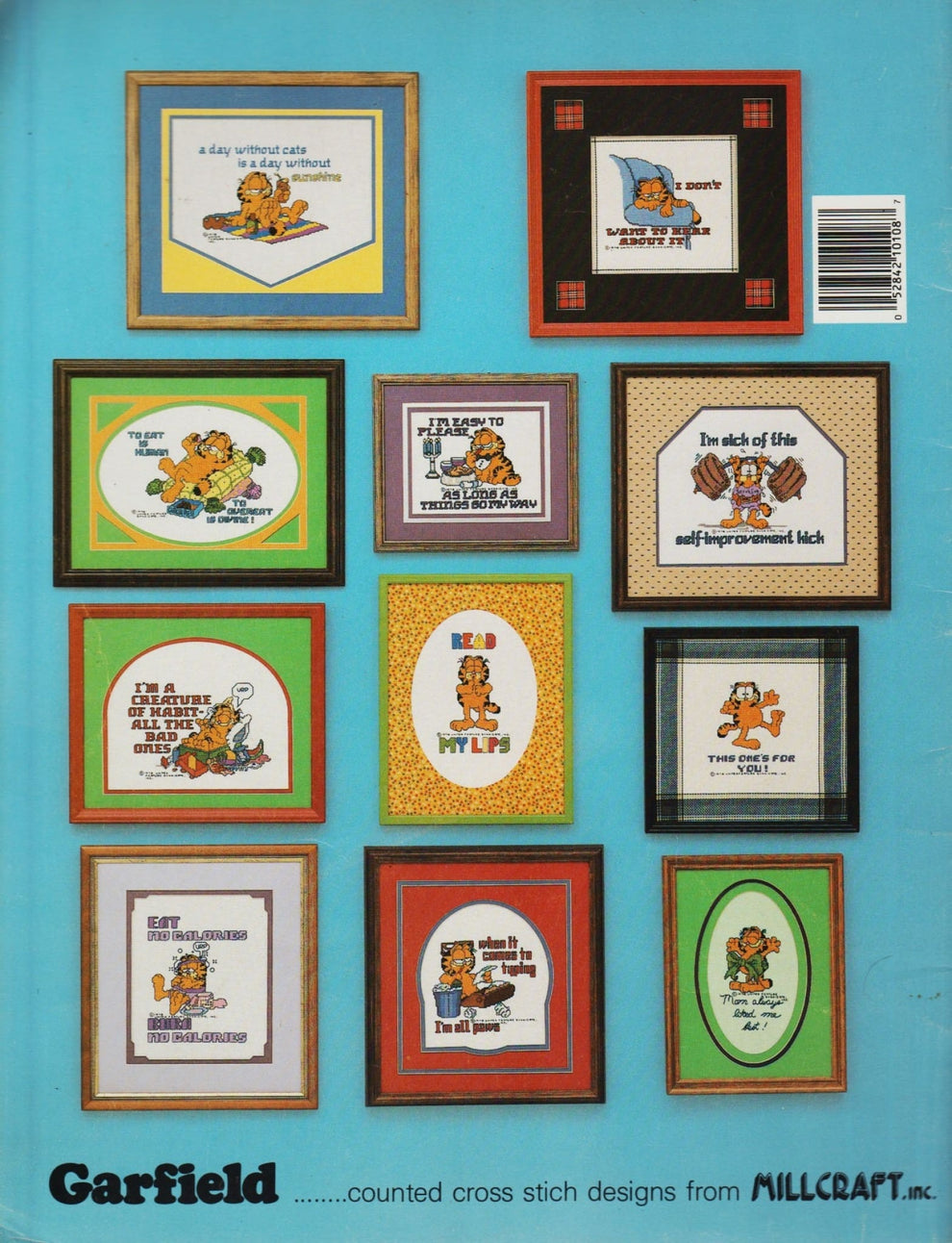 Garfield .. at his best pattern – Sandra's Stitch Stash