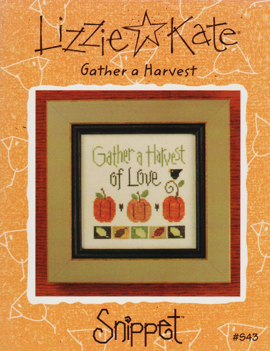 Lizzie Kate Gather A Harvest S43 cross stitch pattern