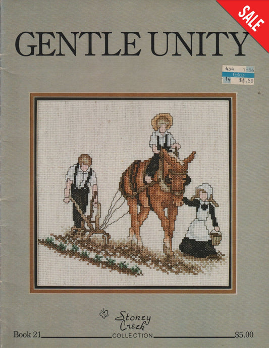 Stoney Creek Gentle Unity BK21 Amish cross stitch pattern