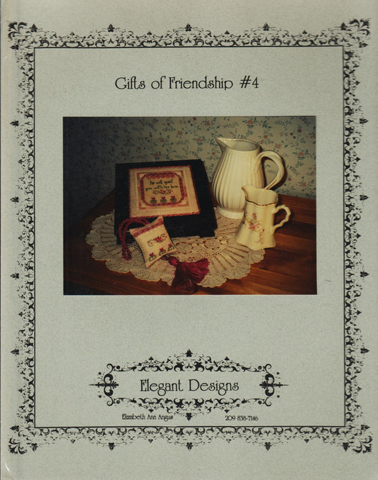 Elegant Designs Gifts of Friendship #4 cross stitch pattern