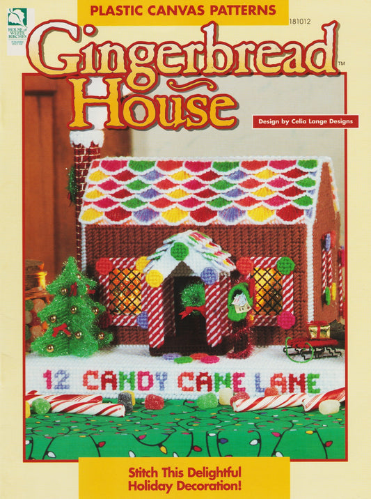 House of White Birches Gingerbread House 181012 christmas cross stitch pattern