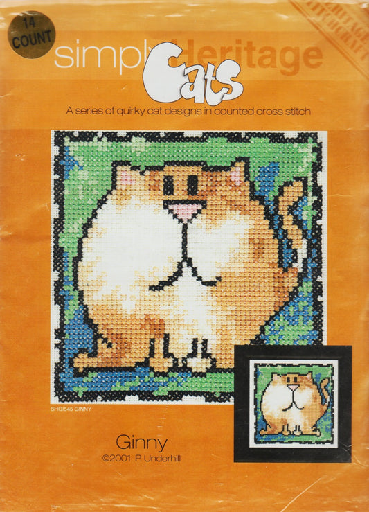 Heritage Stitchcraft Ginny cross stitch kit