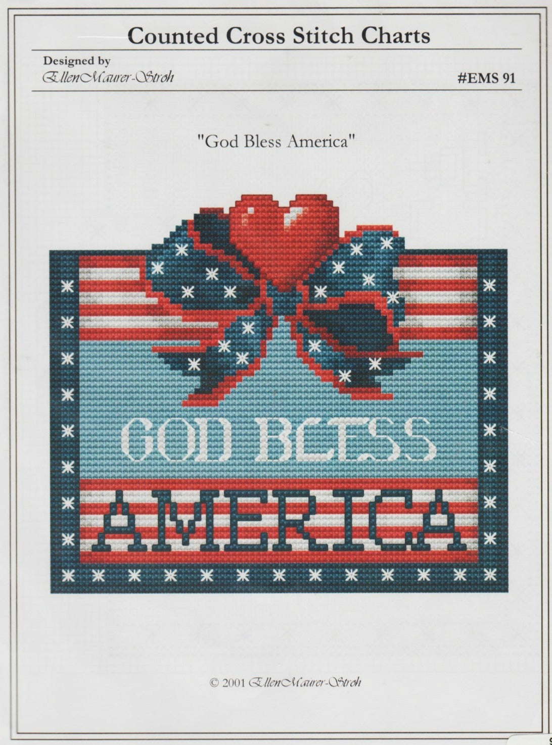 God Bless America pattern – Sandra's Stitch Stash
