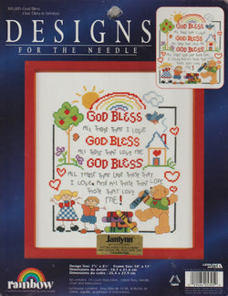 Designs For The Needle God Bless 305305 cross stitch kit