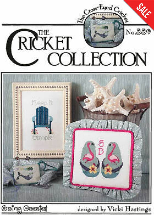 Cricket Collection Going Coastal CC339 cross stitch pattern