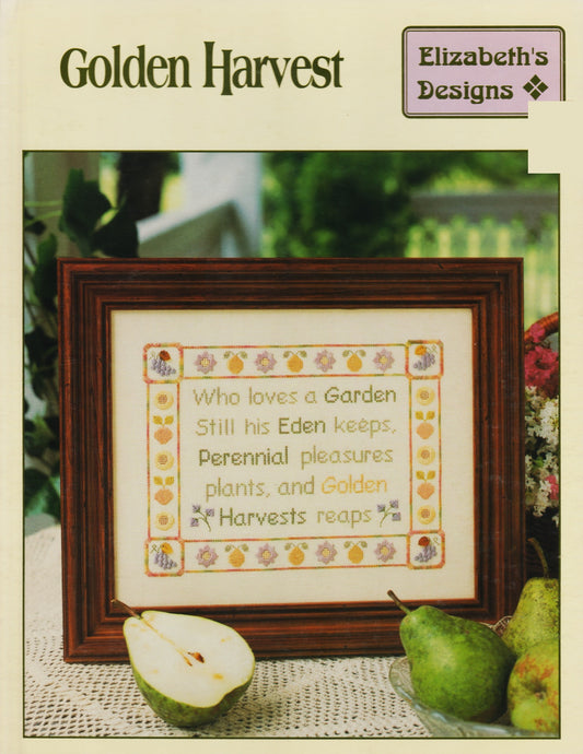 Elizabeth's Designs Golden Harvest cross stitch pattern