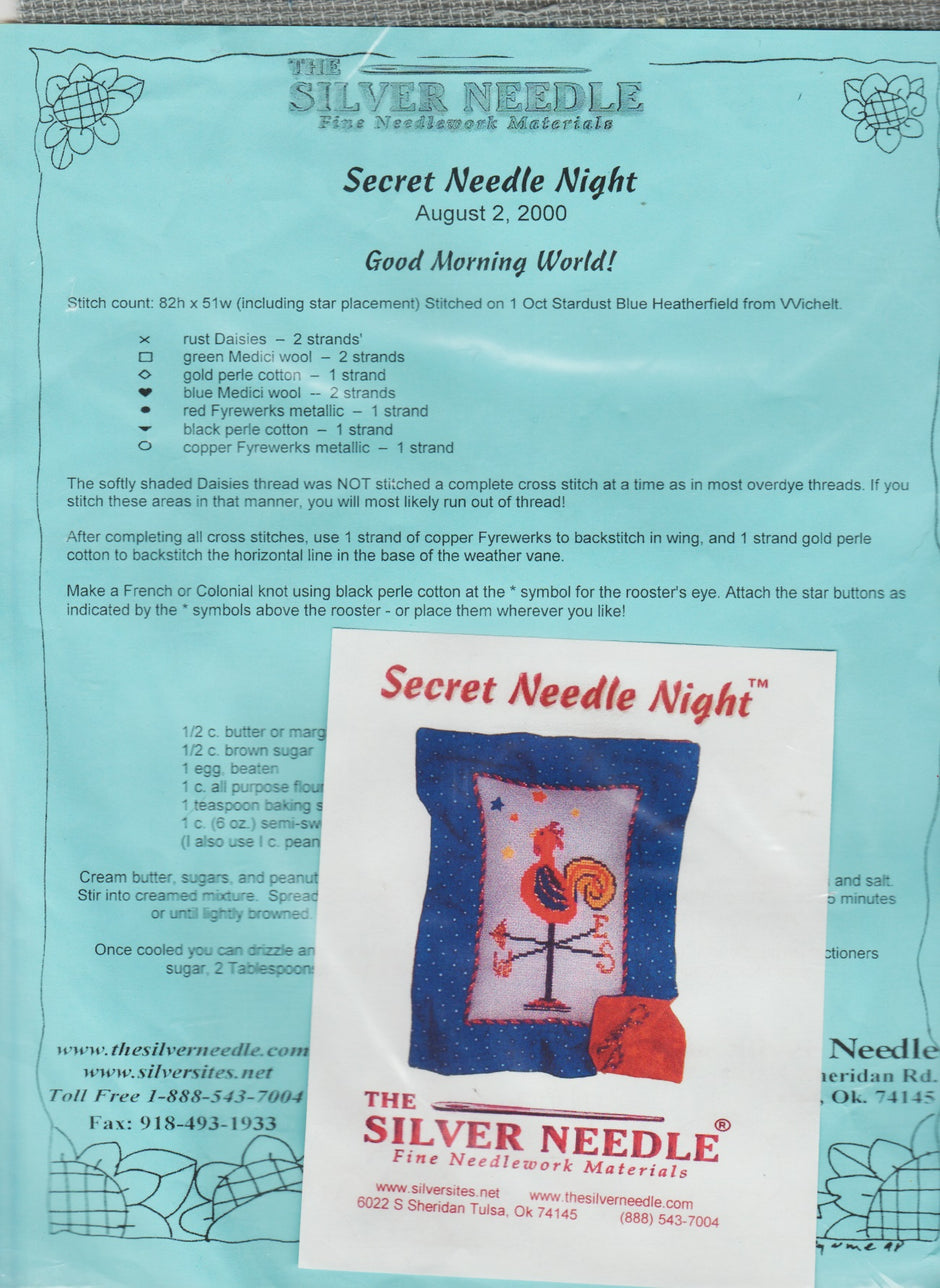 Silver Needle kits – Sandra's Stitch Stash