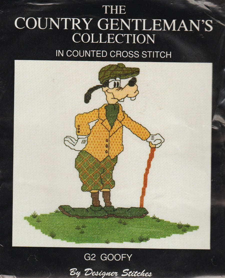 Designer Stitches Goofy G2 Disney cross stitch kit