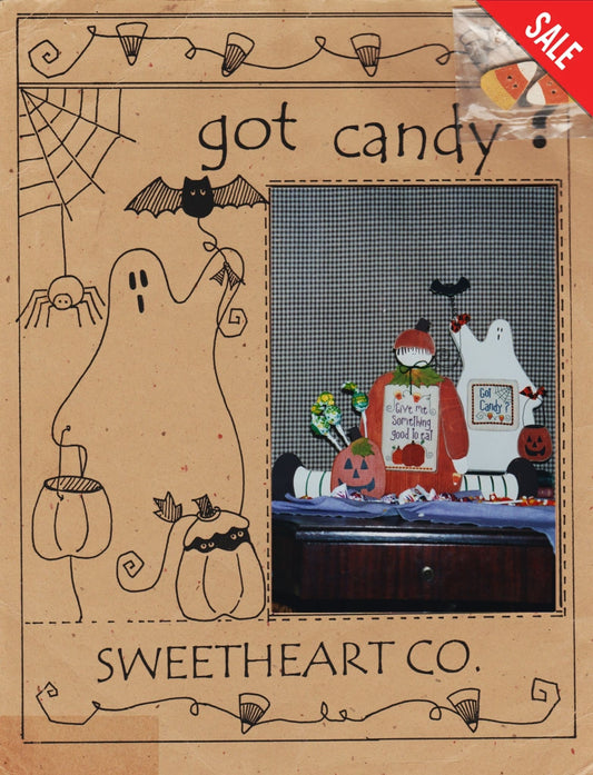 Sweetheart Company Got Candy? halloween cross stitch pattern
