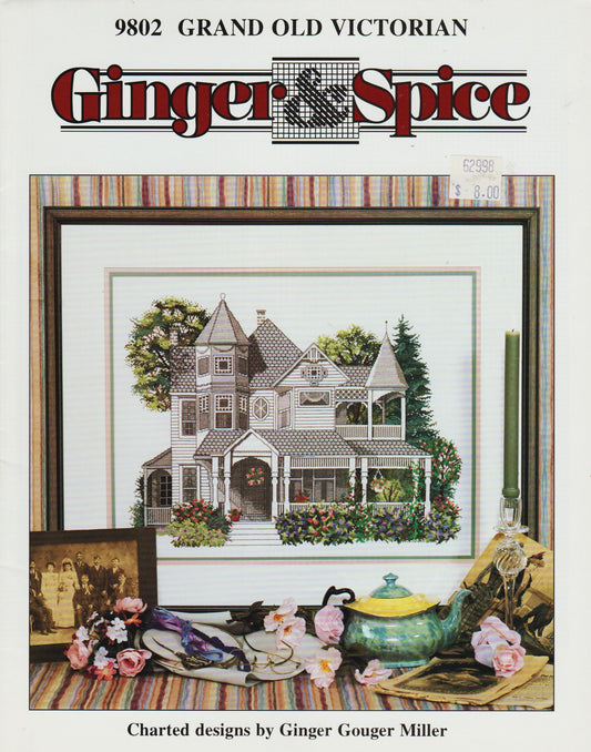 Ginger & Spice Grand Old Victorian 9802 cross stitch pattern