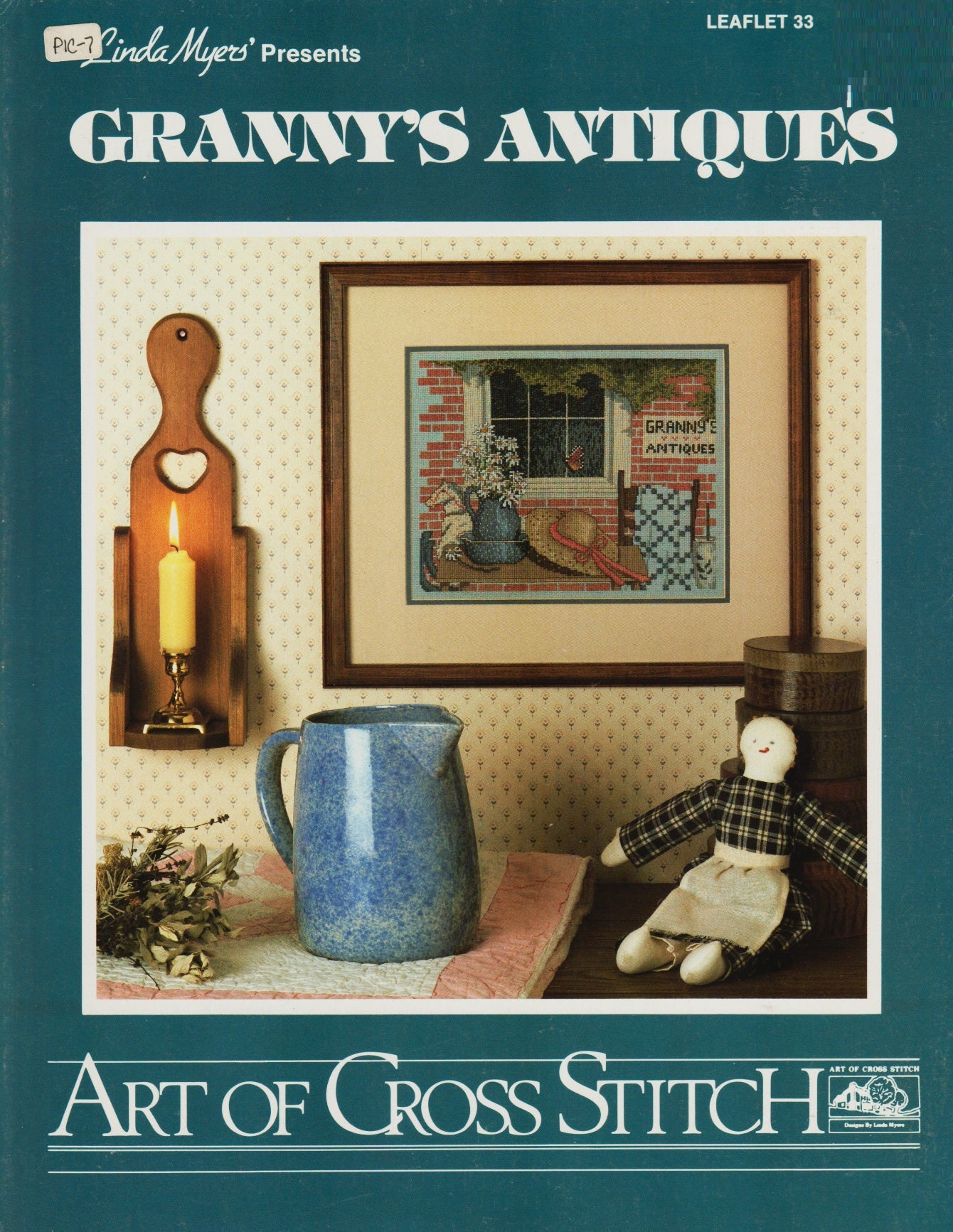 Linda Myers Granny's Antiques 33 cross stitch pattern