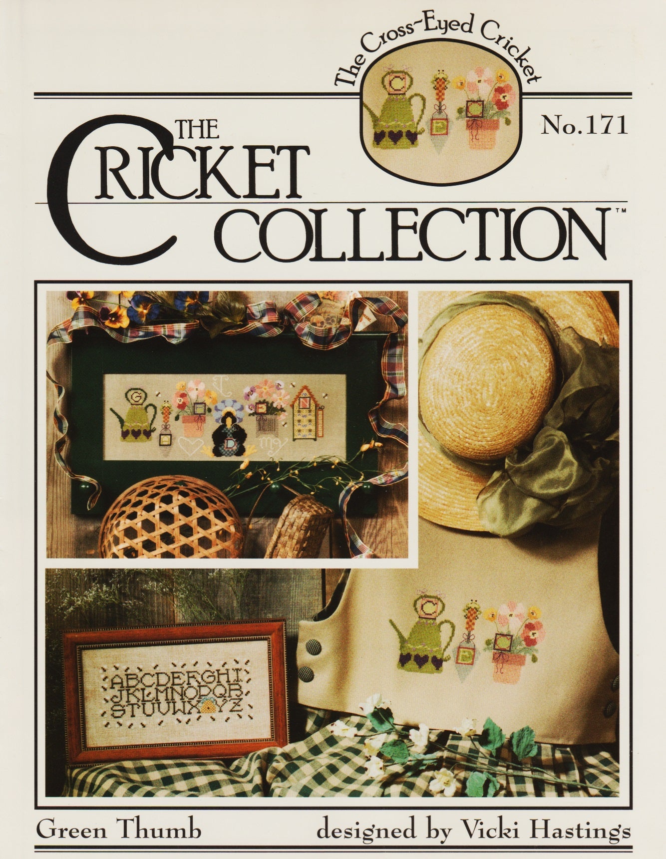 Cricket Collection Green Thumb 171 cross stitch pattern