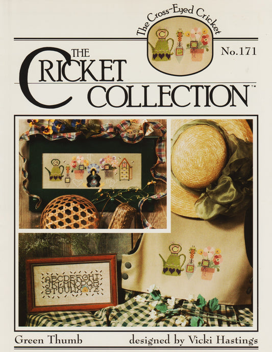 Cricket Collection Green Thumb 171 cross stitch pattern