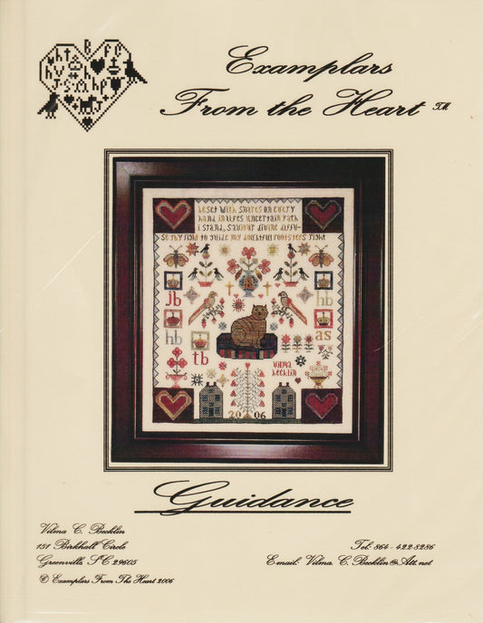 Examplars From The Heart Guidance cross stitch pattern