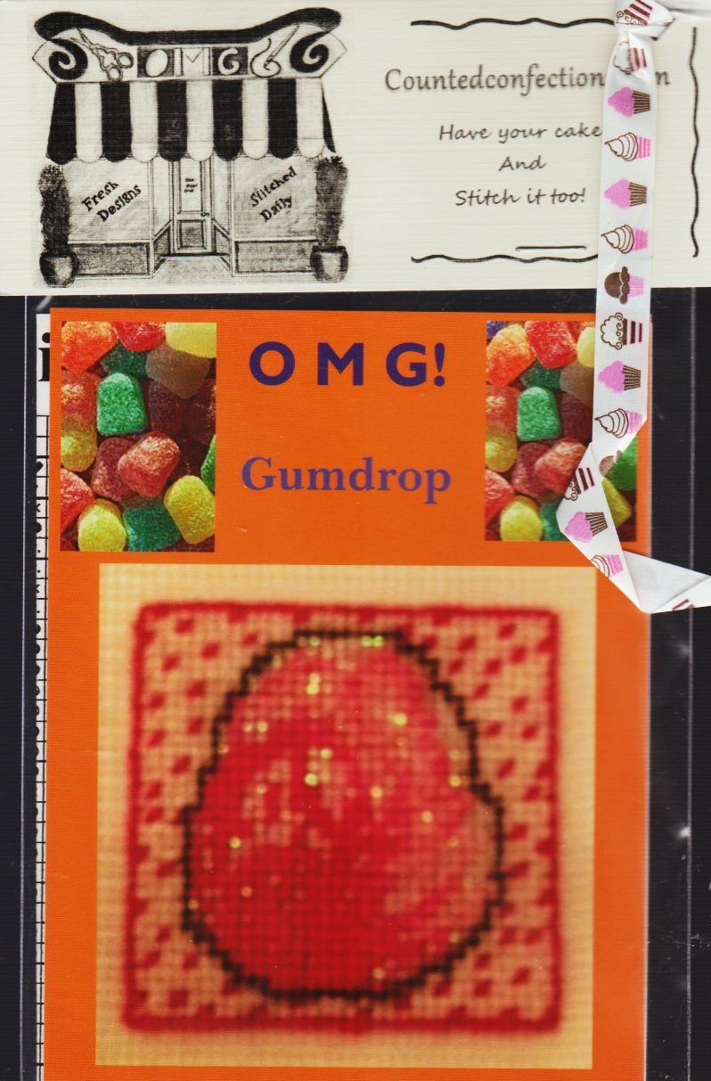Counted Confections Gumdrop cross stitch pattern