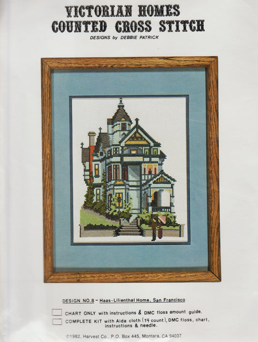 Harvest Co. Debbie Patrick Haas-Lilienthal Home 8 cross stitch pattern