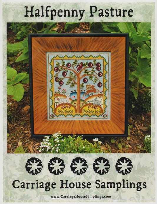 Carriage House Halfpenny Pasture cross stitch pattern