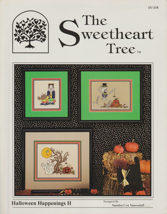Sweetheart Tree Halloween Happenings II SV-038 cross stitch pattern