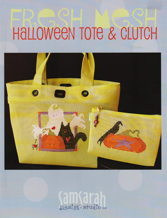 Sam Sarah Halloween Tote & Clutch 9031 cross stitch pattern