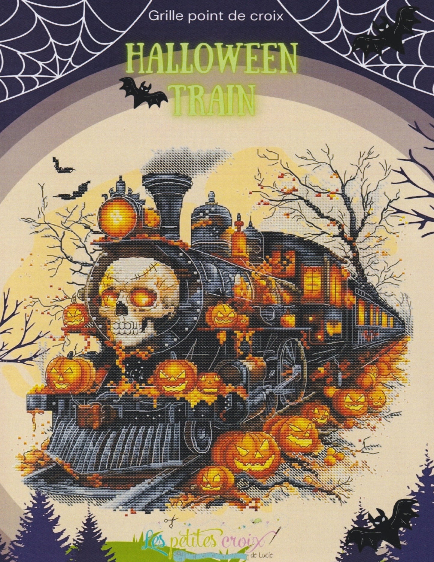 Halloween Train pattern