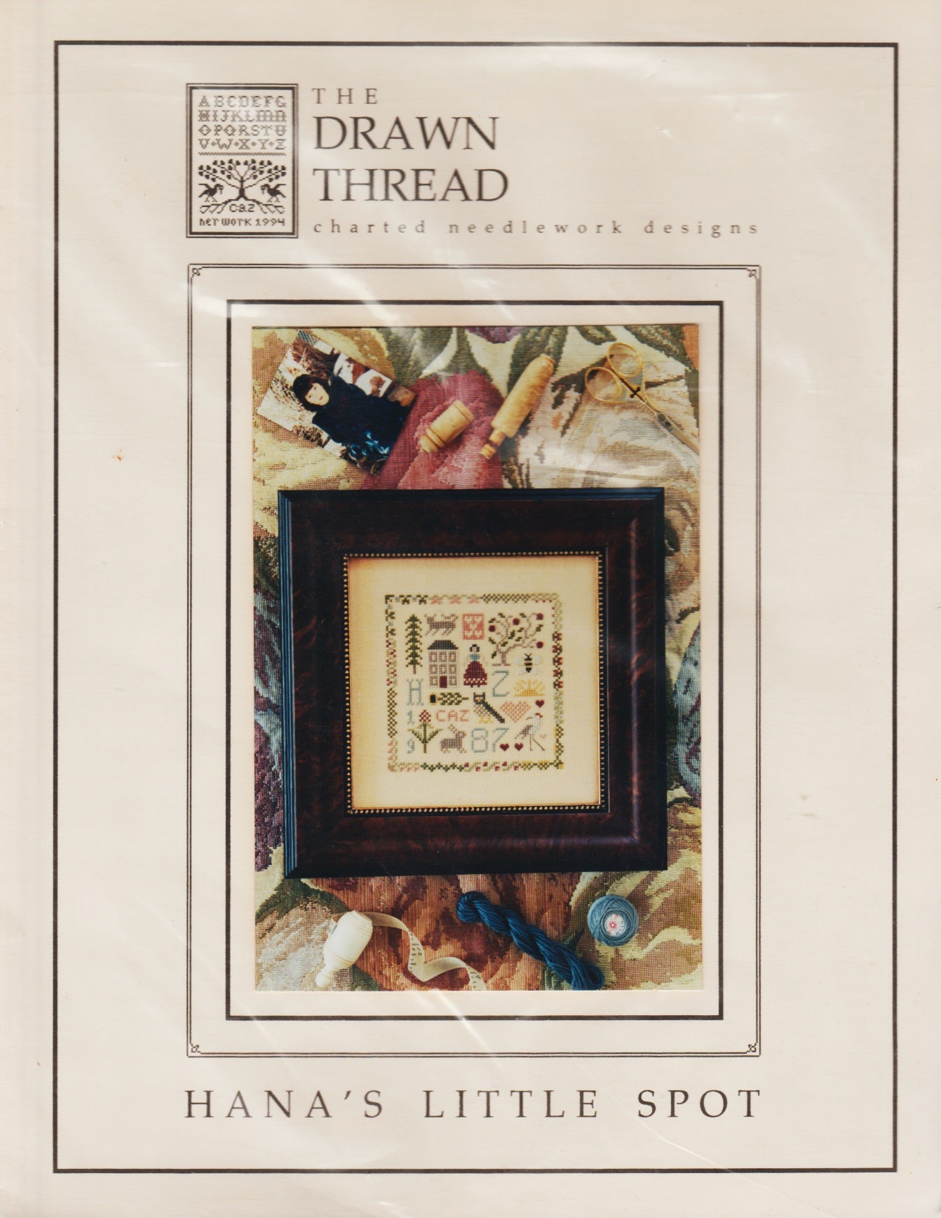 Drawn Thread Hana's Little Spot cross stitch pattern