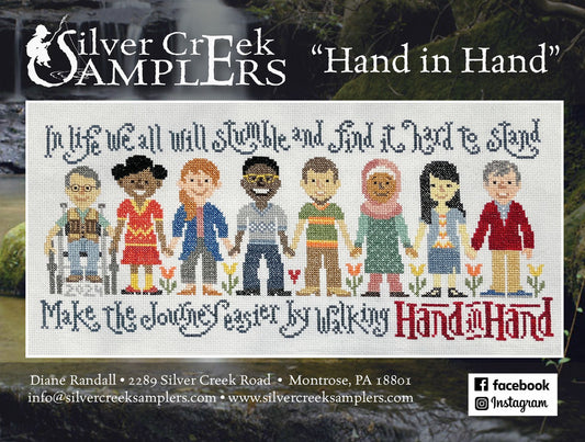 Silver Creek Samplers Hand In Hand cross stitch pattern