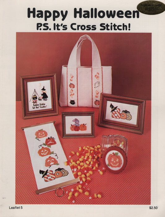 P.S. It's Cross Stitch Happy Halloween 5 cross stitch pattern