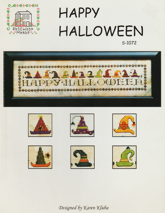 Rosewood Manor Happy Halloween S-1072 cross stitch pattern
