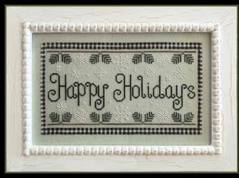 Country Cottage Needleworks Happy Holidays CCN138 cross stitch pattern