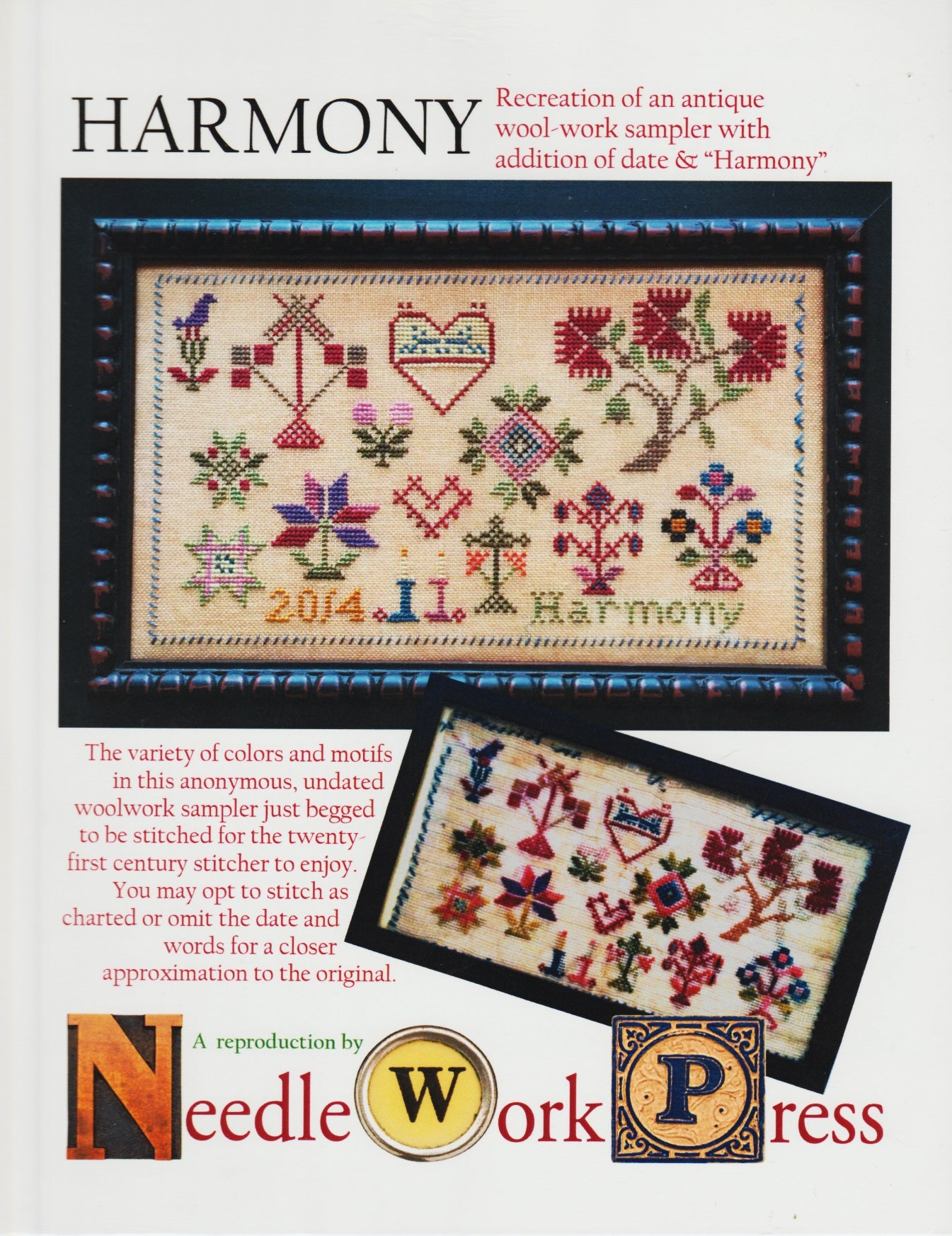 Needle WorkPress Harmony cross stitch pattern