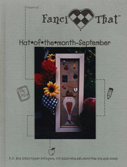 Fanci That Hat of the Month September 159 cross stitch pattern