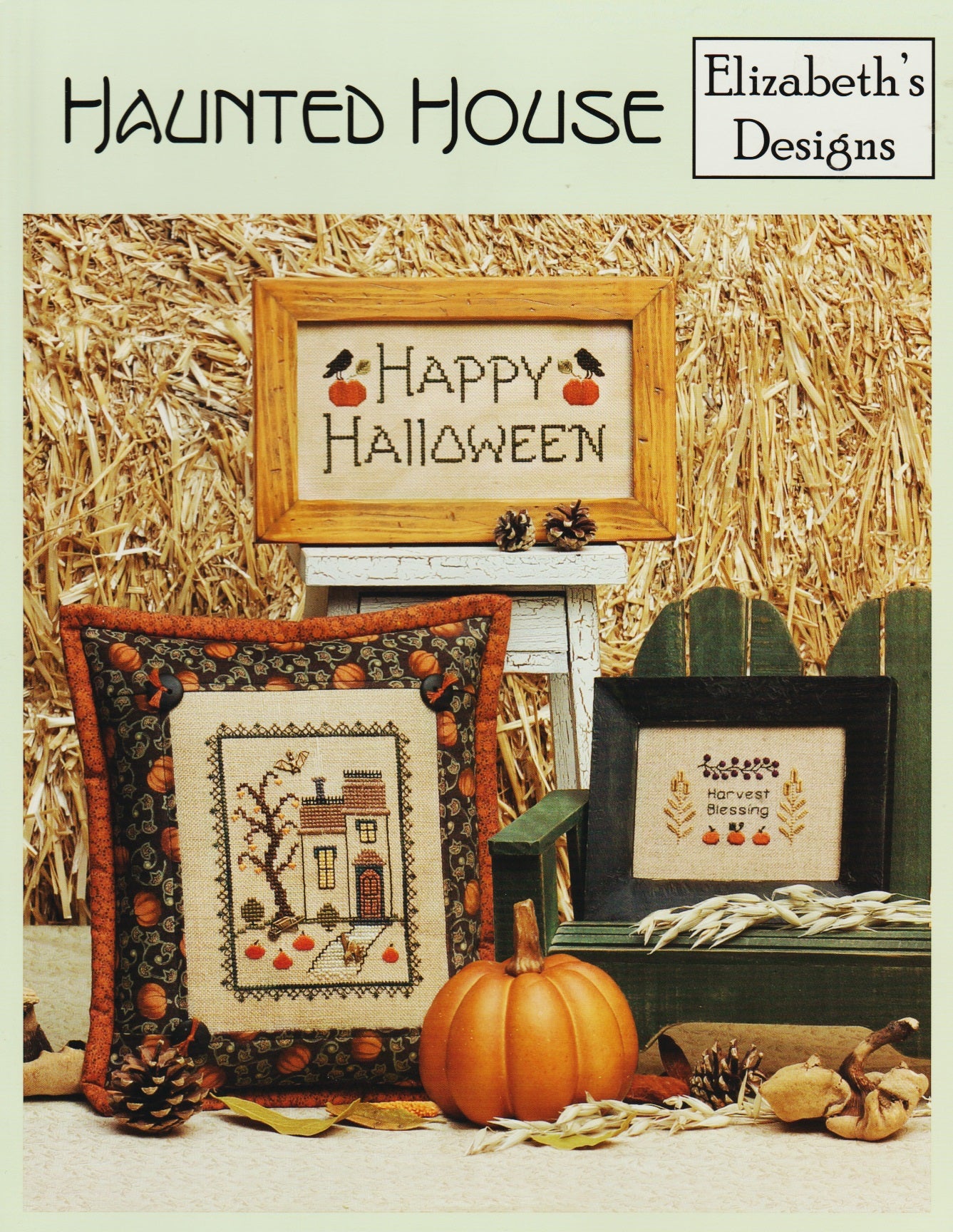 Elizabeth's Designs Haunted House cross stitch pattern