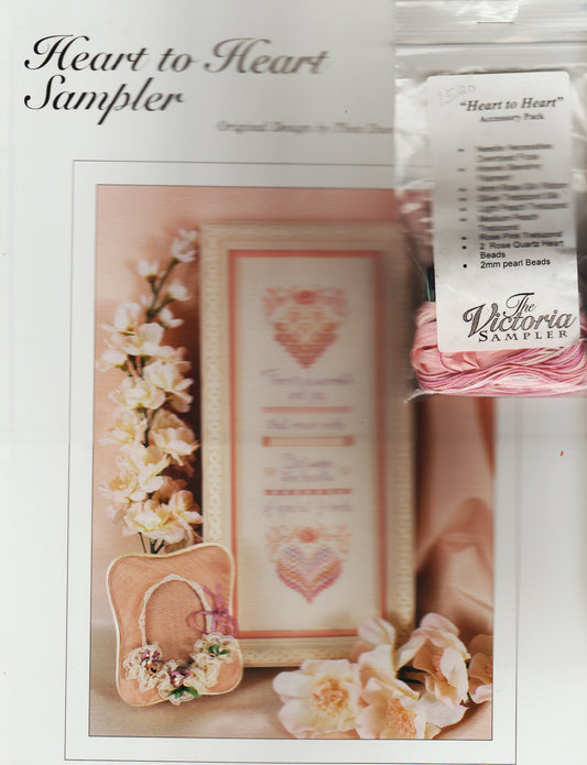 Victoria Sampler Heart To Heart Sampler 20 cross stitch pattern